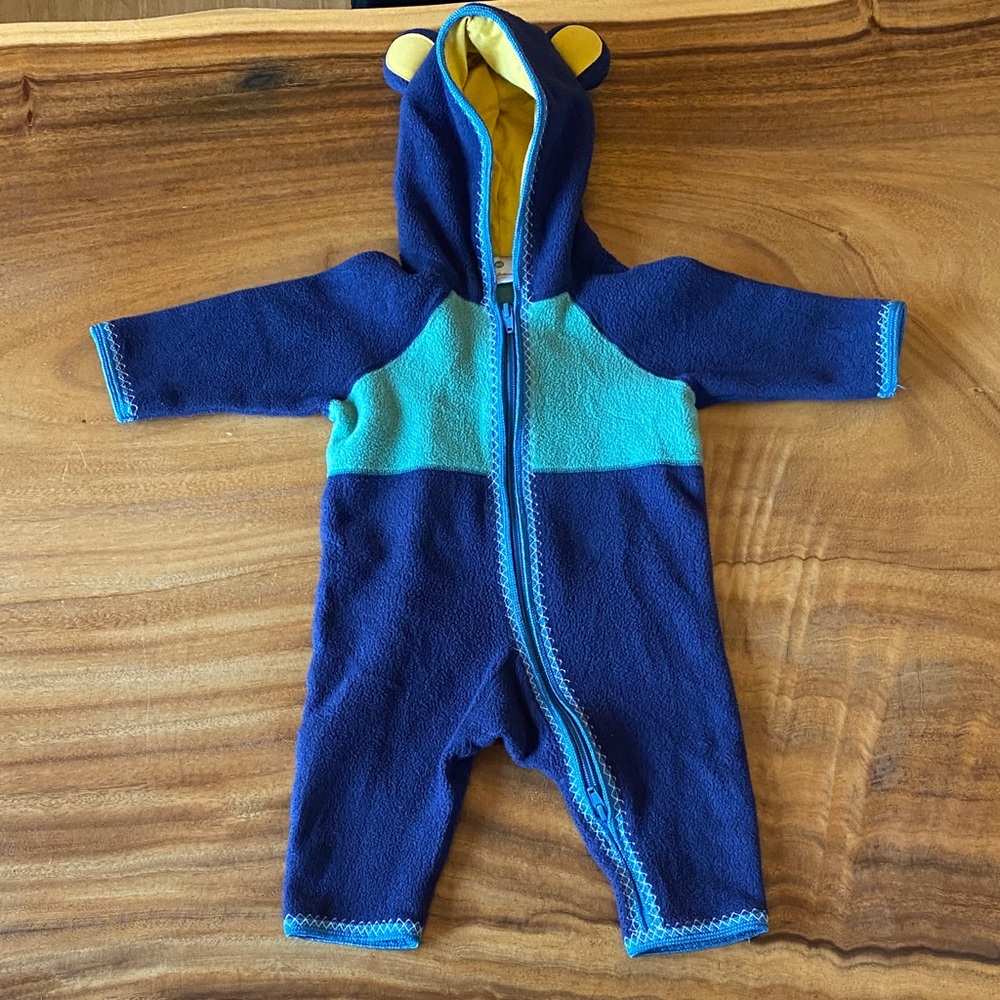 Hanna Andersson Blue and Teal Kids winter suit